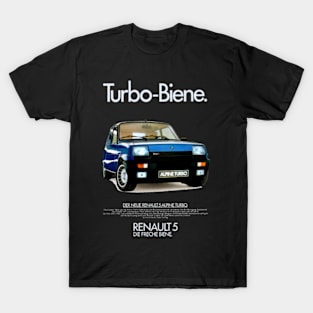 RENAULT 5 TURBO - advert T-Shirt